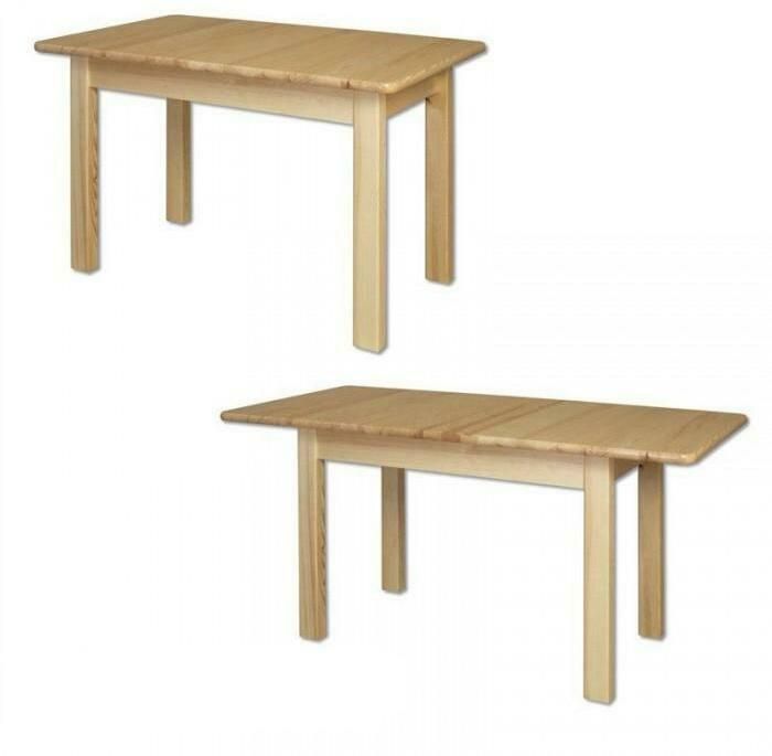 eoshop Rozkladacia stôl ST101 S120(170) masív (Farba dreva: Borovica)